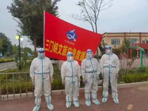 市文旅集團(tuán)一線戰(zhàn)“疫”之：北方游船員工化身“大白”，守護(hù)隔離點(diǎn)群眾安全